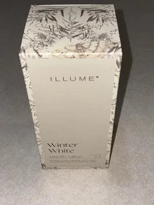 Illume Winter White Aromatic Diffuser Small 1.5 Fl Oz New In Box - Picture 1 of 7