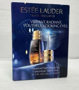 ESTEE LAUDER ADVANCED NIGHT REPAIR Gesichtsserum & Augenmatrix Set Neu im Karton Reise - Bild 1 von 7