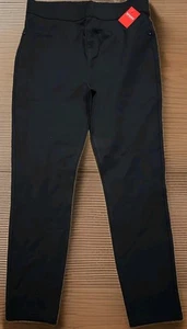 NWT Spanx Women's The Perfect Pant Straight Pants Black Size XL 17748 Stretch - Picture 1 of 9