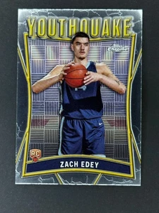 2024-25 Topps Chrome Basketball Youthquake #YQ-7 Zach Edey RC - Picture 1 of 3