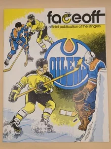 1979 Cincinnati Stingers WHA Hockey Program vs. Oilers - GRETZKY vs. MESSIER - Picture 1 of 3