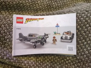 Lego Instruction Books Indiana Jones 77012 Manual Only - Picture 1 of 4