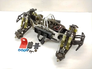 Duratrax Warhead Electric Converted 1/8 4x4 Monster Truck Roller Slider Chassis - Picture 1 of 12