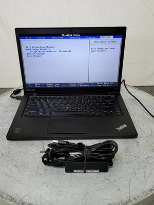 LENOVO ThinkPad T440s 20AQ005QUS 14" Laptop I5-4300U 4GB 512GB SEE NOTES - Image 1 of 4