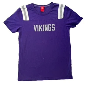 Vintage Minnesota Vikings Nike NFL Women’s Jersey T Shirt Size Large Purple - Picture 1 of 14