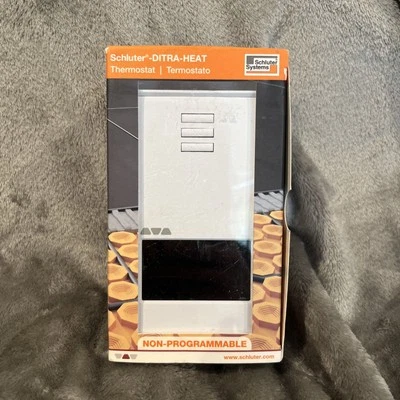 *SOLO PIEZAS* Termostato digital no programable Schluter Ditra-Heat-E-R ROTO Foto 1 de 4