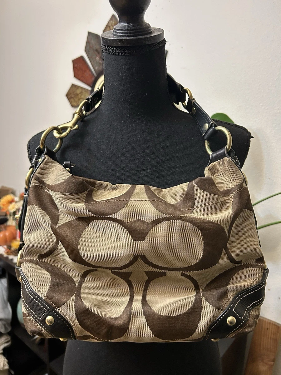 Coach Hobo Handbags & Bags Canvas Exterior for Women for sale | eBay