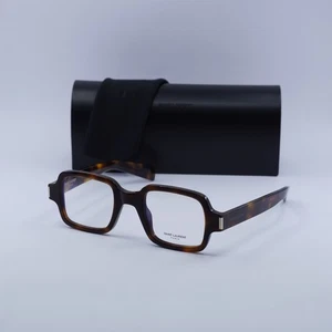 Saint Laurent SL720 OPT 003 Havana 48mm Eyeglasses New Authentic - Picture 1 of 7