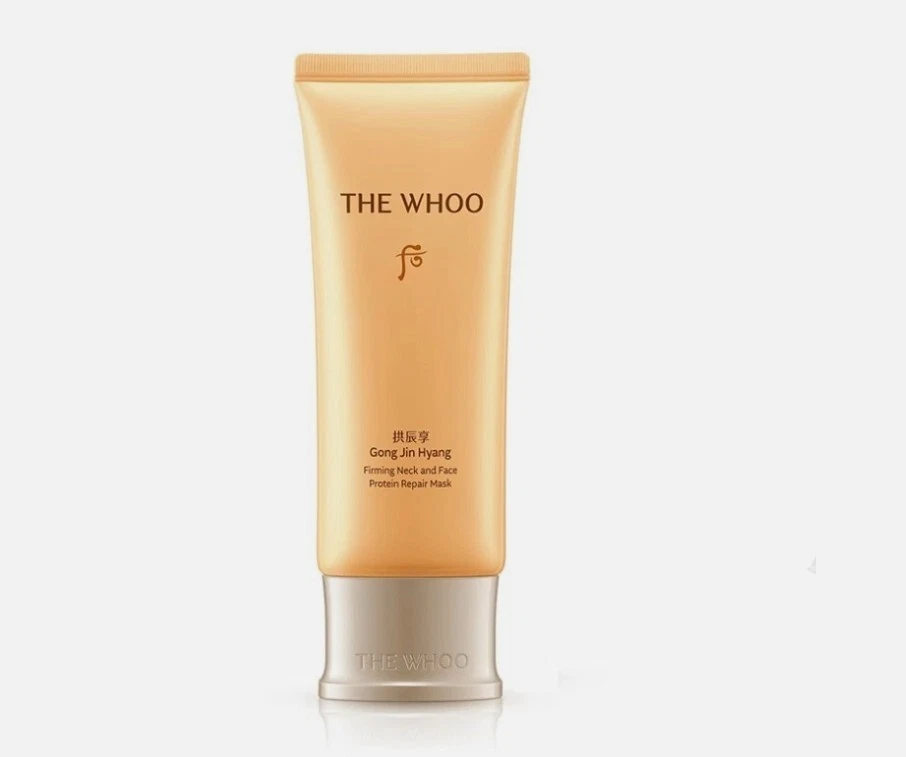 The Whoo Gong Jin Firming Neck & Face Protein Repair Mask 100mL K-Beauty - Image 1 of 1