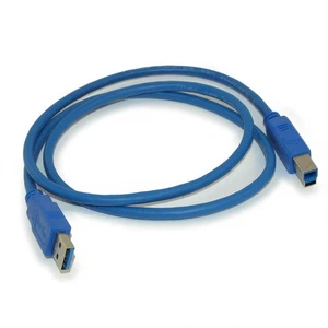 3ft USB 3.2 Gen 1 SUPERSPEED Certified 5Gbps Type A Male to B Male Cable - Picture 1 of 3