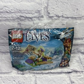 New ELVES Sira's Adventurous Airglider & Figure 30375 (LEGO) Sealed Pack LEGO D