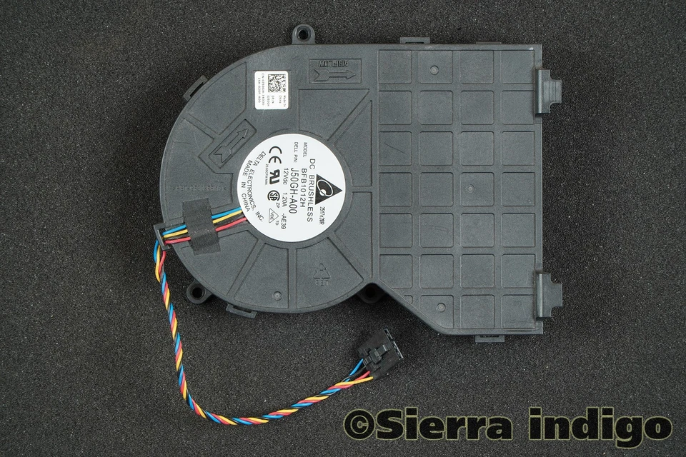 Dell J50GH 0J50GH Fan Delta BFB1012H DC12V 1.2A 4-Wire 5-PIN - Image 1 of 1