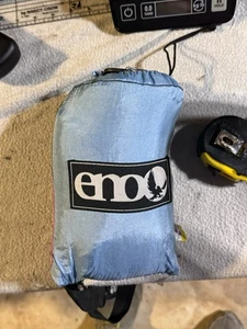 Eno Single Nest Hängematte blau/rosa - Bild 1 von 6