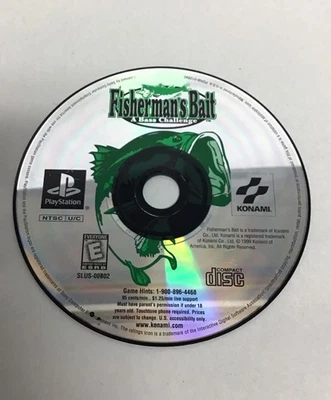 Fisherman's Bait (Sony PlayStation 1, 1999) Free Shipping - Image 1 of 3