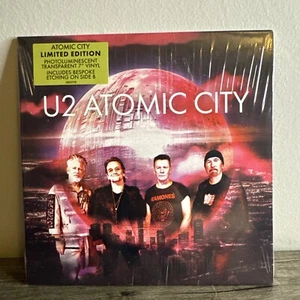 U2 Atomic City Record - Limited Edition Photoluminescent Semi-Transparent - 2023 - Picture 1 of 3
