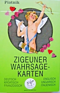 Zigeuner Karten Wahrsager von Piatnik - Tarot Orakel Wahrsagekarten ~6 Sprachen - Bild 1 von 2