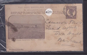 POSTCARD: 1906? QUEENSLAND AUSTRALIA POSTCARD 1d IN POOR CONDITION - Bild 1 von 2