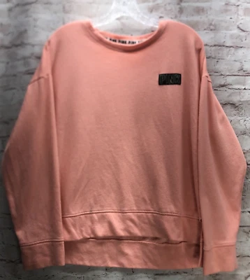 Victoria’s Secret 粉色毛衣中号桃色圆领轻便运动休闲 — 第 1/4 张图片