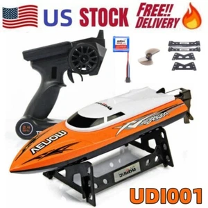 Udirc RC Boat 2.4GHz High Speed Remote Control RC Electric Boat Toy Gift for Kid - Picture 1 of 14