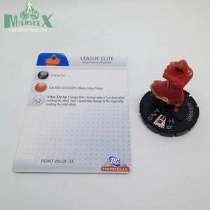 Heroclix Brave and the Bold Set League Elite #011 ¡Figura común con tarjeta! - Imagen 1 de 1