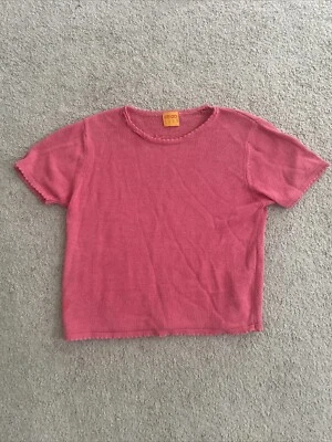 Camiseta roja tejida Club Kenzo japonesa vintage  Foto 1 de 4