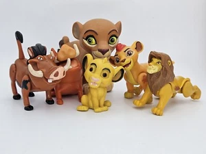 Vintage Disneys Lion King Toy Lot Of 6, Mcdonalds Burger King Zag Toys - Picture 1 of 24