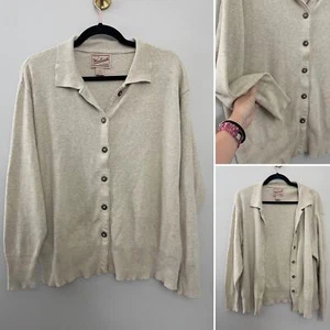 Woolrich Vintage 100% Algodón Abuelo Minimalista Retro Cazadora Cardian Suéter S - Imagen 1 de 11