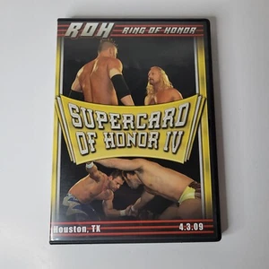 ROH Anillo de Honor SUPERTARJETA DE HONOR IV DVD Houston TX 4.3.09 - Imagen 1 de 3