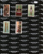 1938 Churchman The King's Coronation Lot of 5 (300858)