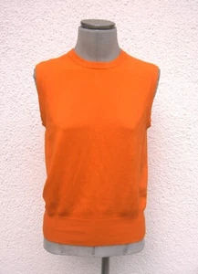 Pullover Pullunder Top Oberteil Strick orange Rundhalsausschnitt 38/40 L ZARA - Bild 1 von 2