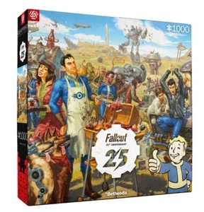 FALLOUT 25th ANNIVERSARY PUZZLE JIGSAW 1000 pcs NEW in BOX COLLECTOR'S GOOD LOOT - Picture 1 of 2