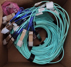 Mellanox 15M InfiniBand EDR QSFP28 Active Optical Cable MFA1A00-E015 - Picture 1 of 1