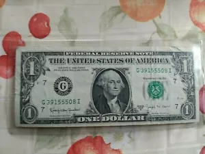 Banconota da 1 dollaro firmata Joseph Barr 1963B con cartella - Foto 1 di 6