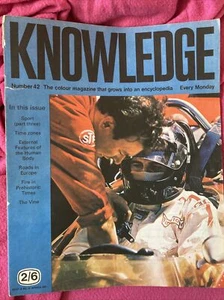 Vintage Knowledge Magazine No 42 60’s/70’s Magazine Grows Into An Encyclopaedia. - Bild 1 von 3