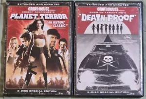 Planet Terror/Death Proof DVD Quentin Tarantino USED Lot Very Good Condition - Picture 1 of 4