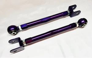 ADJUSTABLE REAR TOE ARM for NISSAN SILVIA S13 180SX - PURPLE - Foto 1 di 5