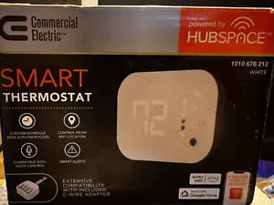 WiFi & Bluetooth Programmable Thermostat w/ Schedules - Powered By Hubspace - Picture 1 of 2