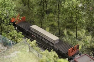 BULKSCENE - MODEL STEEL SLABS 90mm x 16mm (x3) OO GAUGE WAGON LOADS 1/76 - NEW - Picture 1 of 10