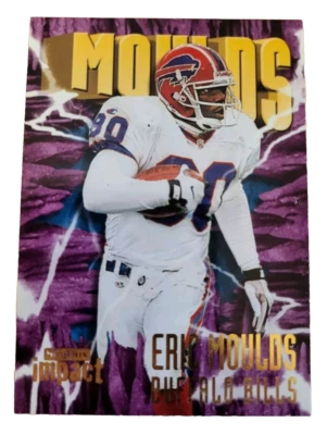 1997 SkyBox Impact Football Card #111 Eric Moulds NFL Buffalo Bills (B4 - Image 1 of 2
