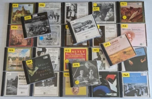 Musical Heritage Society 25 Classical CD Lot Purcell Melkus Paganini Demus Epoch - Picture 1 of 4