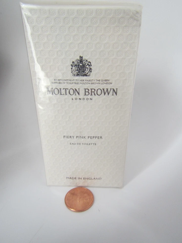 ЗАПЕЧАТАННЫЙ MOLTON коричневый огненно-розовый перец женщин туалетная вода 1,7 унц/50 мл спрей - Изображение 1 из 1