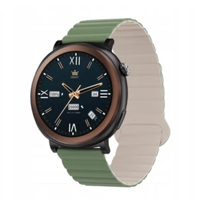 Nowy smartwatch GlacierX Theron Black + opaska GX-T248 - Zdjęcie 1 z 11