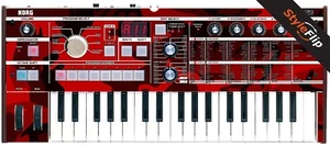 Korg microKorg | Red Camo | Protective Decal | StyleFlip Skins - Picture 1 of 1