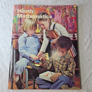 Heath Mathematics 1979 Level K Workbook Unused Kindergarten Vintage Math Text - Picture 1 of 8