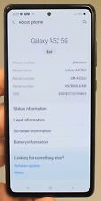 New listing
		T-Mobile Samsung Galaxy A52 5G Sm-A526U 128Gb Black 11.0 - Clean *Read*