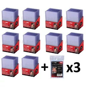 250 Ultra PRO Regular 35pt Toploaders + 300 SLEEVES Toploader Loader Loaders 10 - Picture 1 of 5