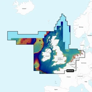 NAVIONICS Platinum Plus+ NPEU628L UK Ireland and Holland Micro SD Chart Card - Picture 1 of 2