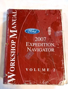 Ford 2007 Expedition Navigator Workshop Manual Volume 2 - Picture 1 of 5