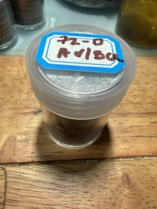 1972 D Kennedy Half Dollar - Stempelglanz / Stempelglanz Rolle - Tube - Bild 1 von 2