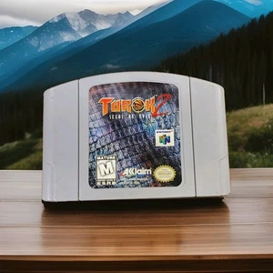 Turok 2 Seeds of Evil Nintendo 64 N64 Probado y Funcionando - Imagen 1 de 4